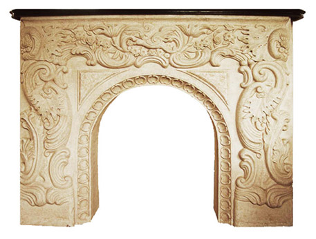 Sandstone Mantels
